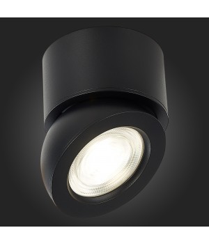 ST654.442.10 Светильник потолочный Черный LED 1*10W 4000K 850Lm Ra>90 38° IP20 D95xH96 180-240V ST654-foto5