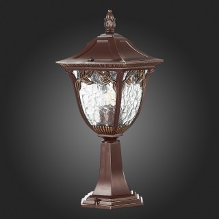 SL083.705.01 Светильник уличный наземный ST-Luce Кофейный/Кофейный, Прозрачный E27 1*60W CHIANI-foto4