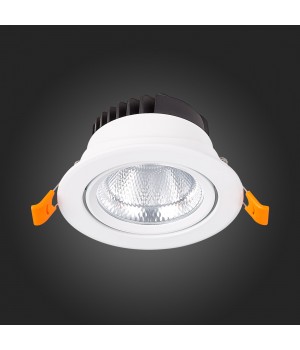 ST211.538.10.24 Св-к встр. Белый LED 1*10W 3000K 750Lm Ra80 24° IP20 D109xH65 220-240V MIRO-foto4