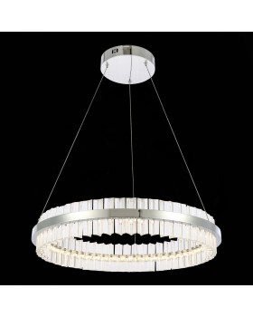 SL383.113.01 Светильник подвесной ST-Luce Хром/Прозрачный LED 1*44W 3000K CHERIO-foto3