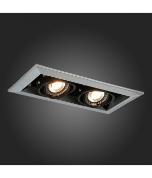 ST250.148.02 Св-к встр. Черный GU10 2*50W L245xW126xH70 220V Без ламп HEMI-foto9