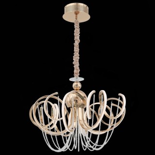 SL959.203.08 Люстра подвесная ST-Luce Золотистый/Белый LED 8*8W 4000K TRAVASO-foto4