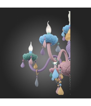 SL1700.783.06 Люстра подвесная ST-Luce Разноцветный E14 6*40W FIATA-foto3