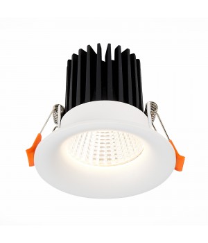 ST703.548.10 Св-к встр. Белый LED 1*10W 4000K 900Lm Ra>90 38° IP20 D85xH75 170-240V ST703