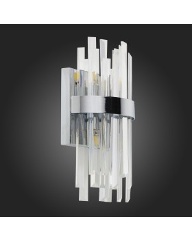 SL1160.101.04 Светильник настенный ST-Luce Хром/Хром, Прозрачный G9 4*5W BAFO-foto4