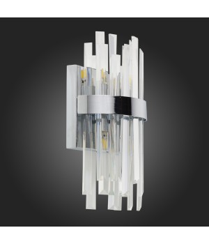 SL1160.101.04 Светильник настенный ST-Luce Хром/Хром, Прозрачный G9 4*5W BAFO-foto4