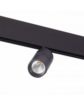 ST365.446.07 Магнитный трековый светильник Черный LED 1*7W 4000K 595Lm Ra>80 36° IP20 L-xW44xH90 48V LEMMI-foto2