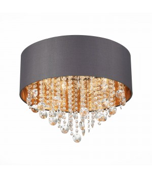 SL1350.702.06 Светильник потолочный ST-Luce Хром/Серый, Золотистый, Прозрачный E14 6*40W LACCHIA-foto3