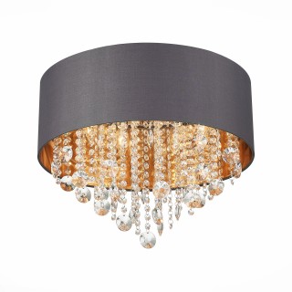 SL1350.702.06 Светильник потолочный ST-Luce Хром/Серый, Золотистый, Прозрачный E14 6*40W LACCHIA-foto3