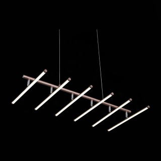 SLD003.303.06 Люстра подвесная ST-Luce Кофейный/Белый LED 6*8W 4000K PIACOD-foto10