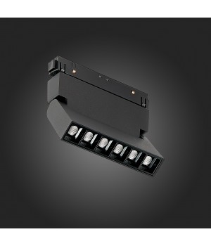 ST364.446.06 Магнитный трековый светильник Черный LED 1*6W 4000K 532Lm Ra>80 36° IP20 L120xW22xH108 48V NANE-foto9