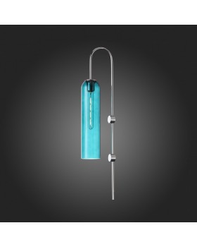 SL1145.181.01 Светильник настенный ST-Luce Хром/Голубой E27 1*60W CALLANA-foto9