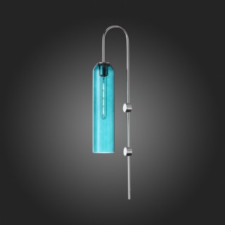 SL1145.181.01 Светильник настенный ST-Luce Хром/Голубой E27 1*60W CALLANA-foto9