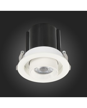 ST702.138.12 Св-к встр. Белый LED 1*12W 3000K 900Lm Ra80 24° IP20 D90xH92 180-240V ST702-foto9