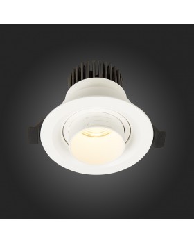 ST701.538.07 Св-к встр. Zoom Белый LED 1*7W 3000K 560Lm Ra 15°-60° IP20 D90xH65 170-240V ST701-foto8