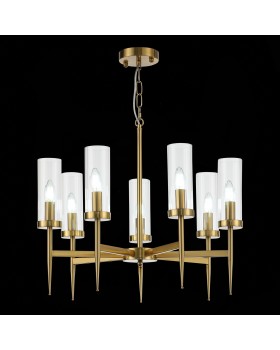 SL1159.303.07 Люстра подвесная ST-Luce Латунь/Латунь, Прозрачный E14 7*60W ACAZIO-foto9