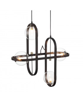 SL1201.403.04 Светильник подвесной ST-Luce Черный/Прозрачный G9 4*5W CIRCONO-foto10