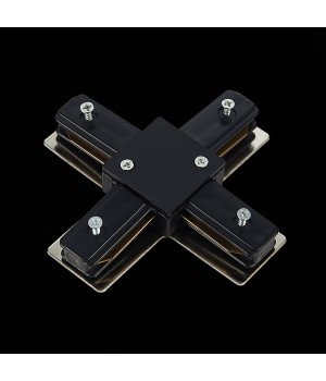 ST002.449.00 Коннектор X-образный ST-Luce Черный ST002-foto2