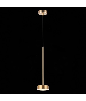 SL6000.303.01 Светильник подвесной ST-Luce Латунь/Латунь LED 1*7W 3000K PANCES-foto3