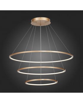 ST603.243.114 Светильник подвесной ST-Luce Золотистый/Белый LED 1*114W 4000K ST603 IN-foto4