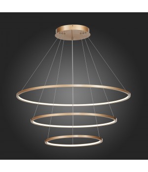 ST603.243.114 Светильник подвесной ST-Luce Золотистый/Белый LED 1*114W 4000K ST603 IN-foto4