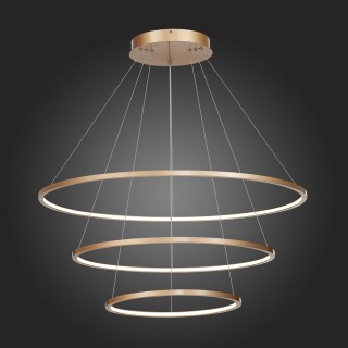 ST603.243.114 Светильник подвесной ST-Luce Золотистый/Белый LED 1*114W 4000K ST603 IN-foto4