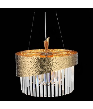 SL1100.303.06 Люстра подвесная ST-Luce Античная латунь/Античная латунь, Прозрачный E14 6*60W TEFINA-foto6