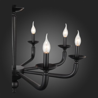 SL1114.403.08 Люстра подвесная ST-Luce Черный E14 8*40W FORTEZA-foto12