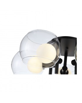 SL1483.402.05 Светильник потолочный ST-Luce Черный/Прозрачный, Белый G9 5*5W ELLETO-foto14