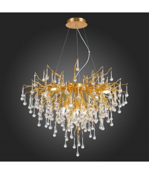 SL1651.203.09 Люстра подвесная ST-Luce Золотистый/Золотистый G9 9*5W Anzio-foto5