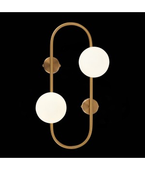 SL1149.301.02 Бра ST-Luce Латунь/Белый G9 2*5W VERA-foto3