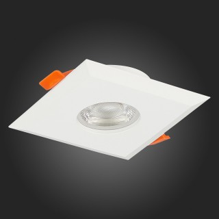 ST204.508.01 Св-к встр. Мат. белый GU10 1*50W  L94xW94xH25 220V Без ламп QUOSIS-foto8