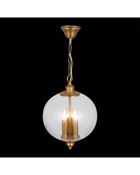 SL362.203.03 Светильник подвесной ST-Luce Золотистый/Прозрачный E14 3*60W LATERIA-foto5