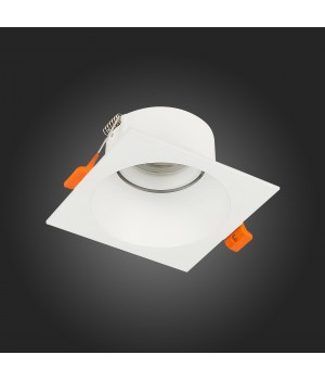 ST207.518.01 Св-к встр. Мат. белый GU10 1*50W L103xW103xH52 220V Без ламп GROSI-foto8