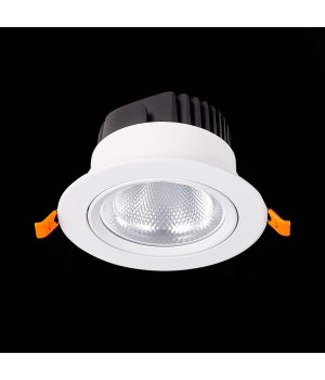 ST211.538.15.24 Св-к встр. Белый LED 1*15W 3000K 1 125Lm Ra80 24° IP20 D109xH65 220-240V MIRO-foto8