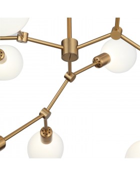 SL413.212.09 Люстра потолочная ST-Luce Латунь E27 9*40W TAVERE-foto17