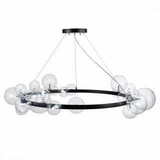 SL1165.403.24 Светильник подвесной ST-Luce Черный/Прозрачный G4 24*5W NECTON-foto11