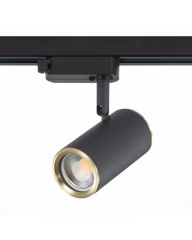 ST301.436.01 Св-к трек. Черный GU10 1*50W L104xW54xH111 220V Без ламп CROMI-foto2
