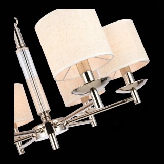 SL1752.103.06 Люстра подвесная ST-Luce Никель/Бежевый E14 6*40W PILONNE-foto6