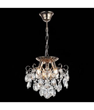 SL846.202.03 Люстра подвесная ST-Luce Золотистый/Прозрачный E14 3*40W ORECCHINI-foto13