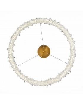 SL6105.203.01 Люстра подвесная ST-Luce Золотистый/Прозрачный LED 1*58W 3000 - 6500K Lucchero-foto4