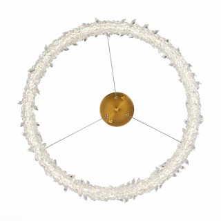 SL6105.203.01 Люстра подвесная ST-Luce Золотистый/Прозрачный LED 1*58W 3000 - 6500K Lucchero-foto4