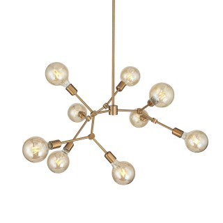 SL413.212.09 Люстра потолочная ST-Luce Латунь E27 9*40W TAVERE-foto15