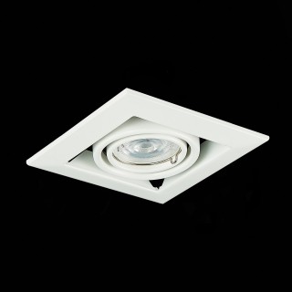 ST250.558.01 Св-к встр. Черный, Белый GU10 1*50W  IP20 L126xW126xH70 220V Без ламп HEMI-foto6