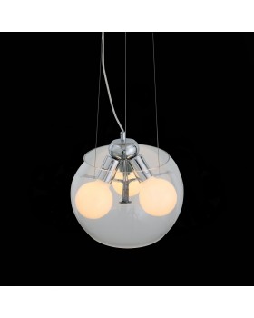 SL512.103.03 Светильник подвесной ST-Luce Хром/Прозрачный E27 Globe 3*60W UOVO-foto4