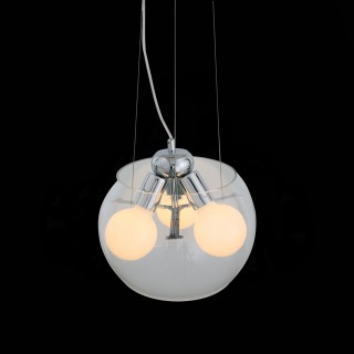 SL512.103.03 Светильник подвесной ST-Luce Хром/Прозрачный E27 Globe 3*60W UOVO-foto4