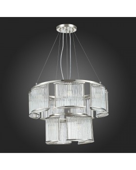 SL1627.103.11 Люстра подвесная ST-Luce Хром/Прозрачный E14 11*40W Velletri-foto4