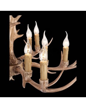 SL153.703.12 Люстра подвесная ST-Luce Светло-Коричневый E14 12*40W RENNA-foto9