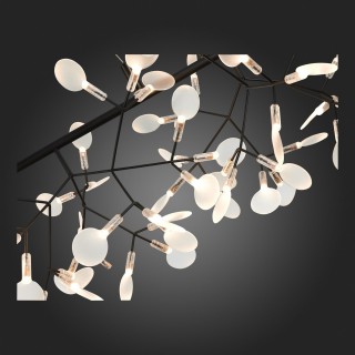 SL379.403.81 Люстра подвесная ST-Luce Черный/Белый LED 81*0,5W 3500K RAFINA-foto4