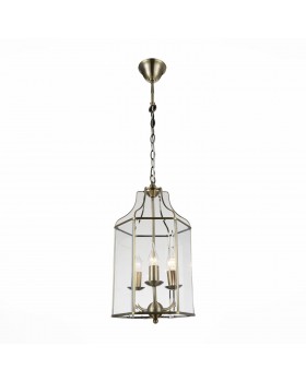 SL228.303.03 Люстра подвесная ST-Luce Бронза/Прозрачный E14 3*40W TERSO-foto2